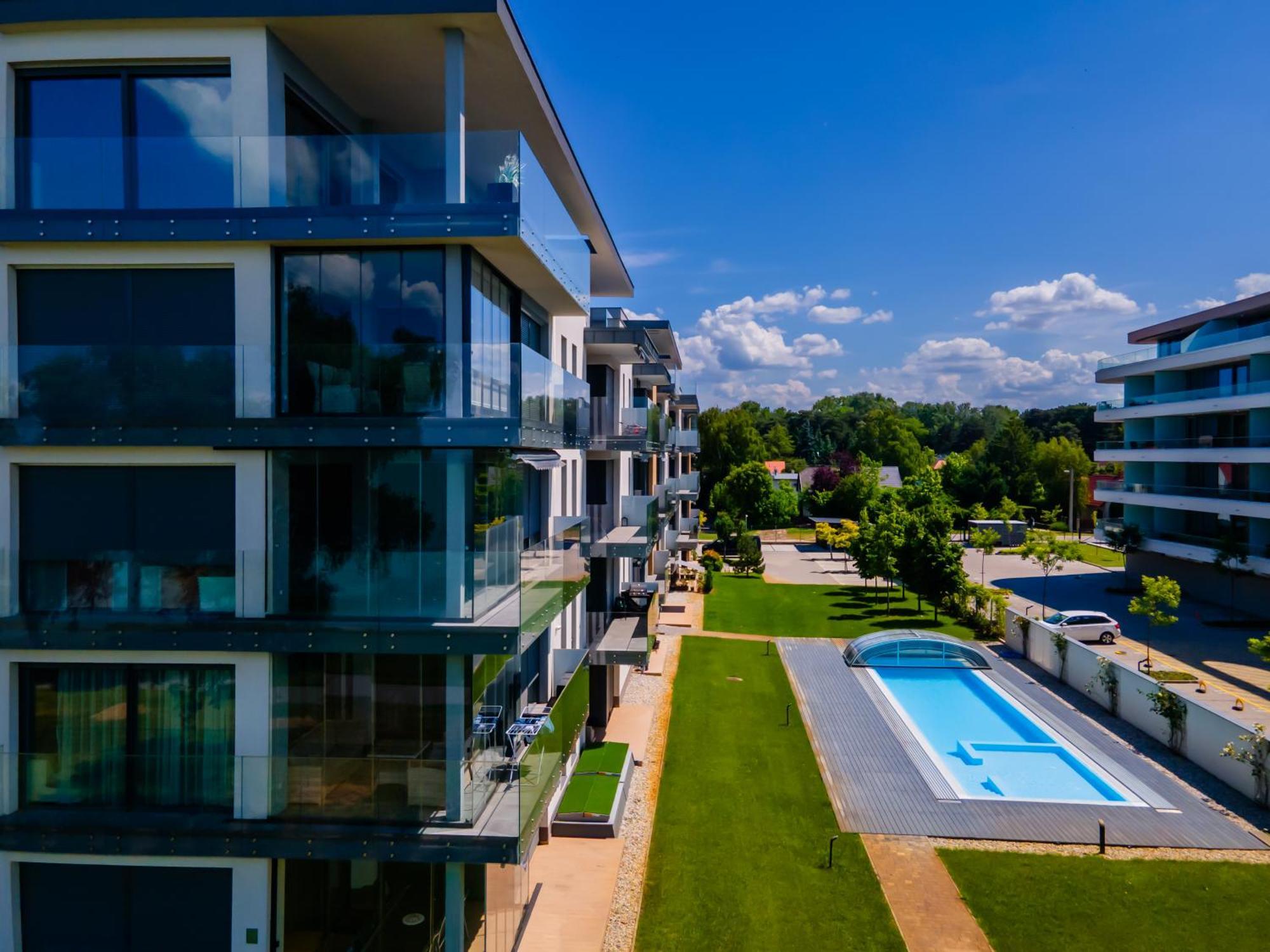 Myflat Casa Galerius Apartment Siófok Exteriör bild
